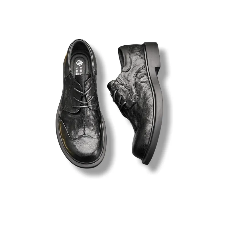 Brounvanm Casual Shoes Men's Black-4