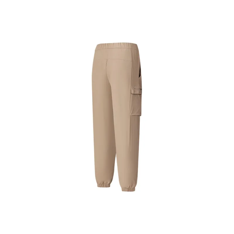 FILA Knitted Sweatpants Women's Deep Yellow Ginger-1