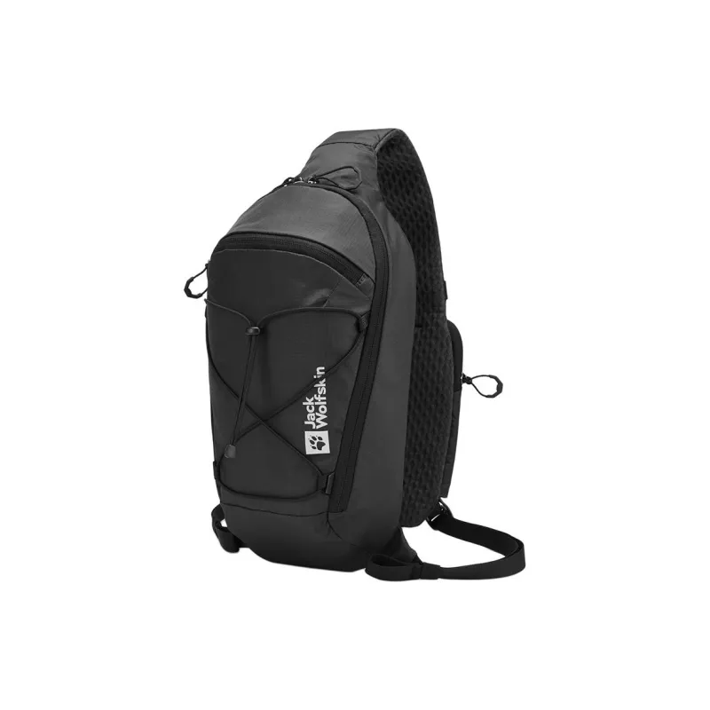 Jack Wolfskin Polyamide Sling Bag Regular Unisex Dark Gray-1
