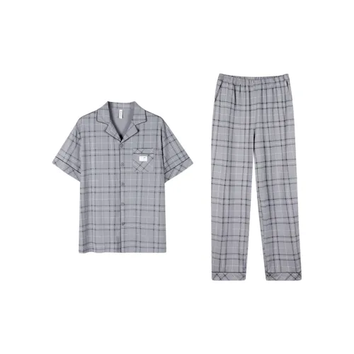 Follow The United States Pajama Set Men's Phantom Gray