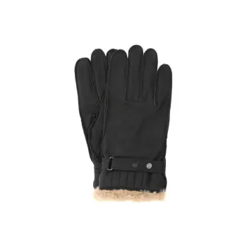 BARBOUR Knit Gloves Men's Black