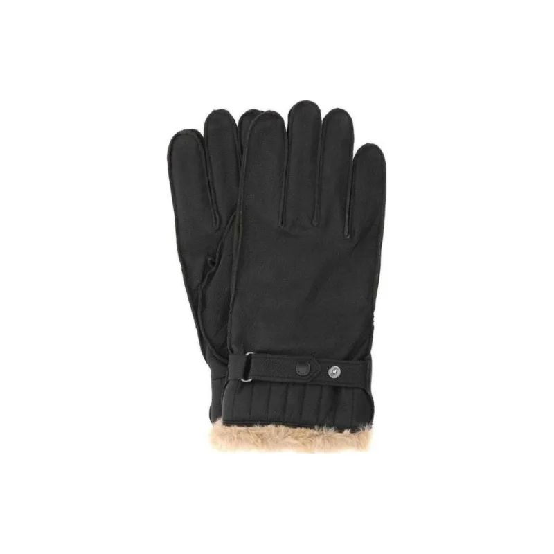 BARBOUR Knit Gloves Men's Black-0