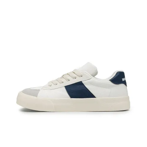 Warrior Wear resistant, Lightweight, Breathable, And Non slip. Low Top Canvas Shoes Unisex White Gray Dark Blue
