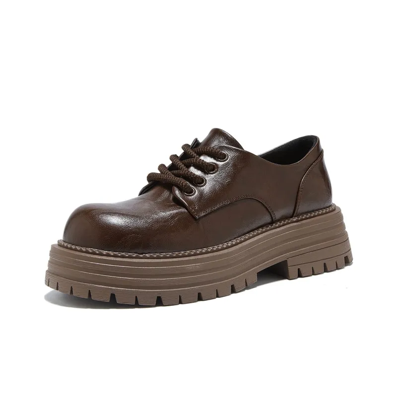 HUANAI Loafers Women's Black/Brown-6