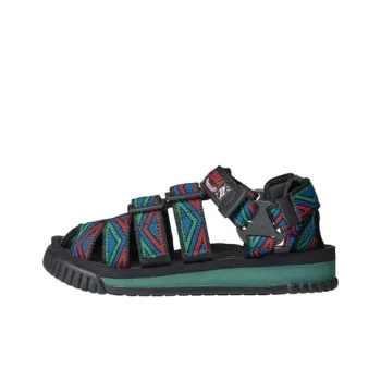 SHAKA Hiker Hook-and-Loop Beach Sandals Unisex Blue
