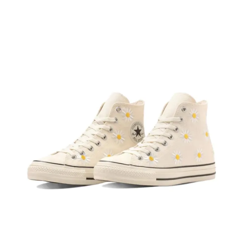 Converse All Star Canvas Shoes Unisex High Top Ecru-2