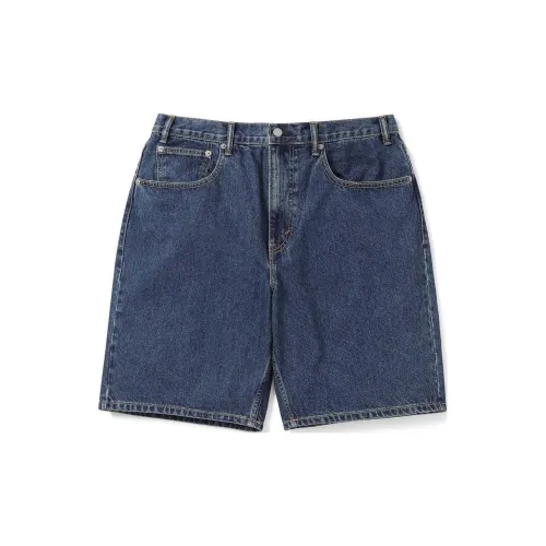 Thisisneverthat Denim Shorts Unisex Blue