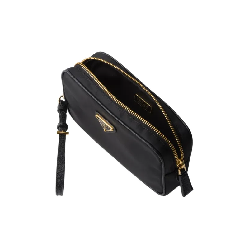 PRADA Re Edition Recycled Nylon Clutch Women's Black-3