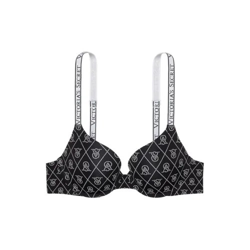 Victoria's Secret Bra Women's Black Logo