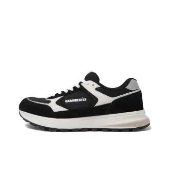 Umbro Hennesy Jogger Cushioning Wear-Resistant Low-Top Running Shoes Unisex Black White