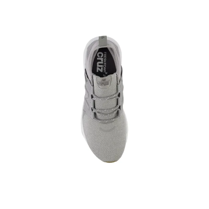 New Balance Fresh Foam X Cruz V3 Shadow Grey Raincloud White-3