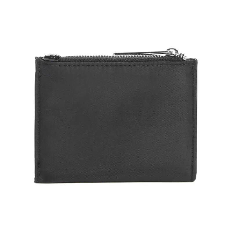 GUESS Nylon Artificial Leather Wallet Small Size Women's Black-1