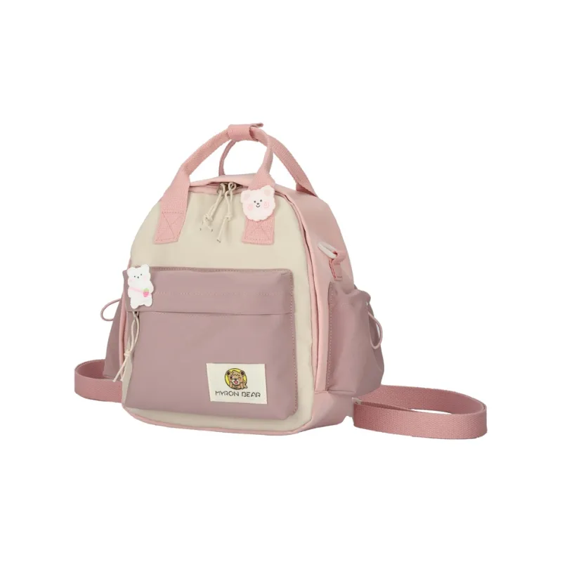 Parker Bear Oxford Backpack Unisex Pink Yellow Blue Black-9