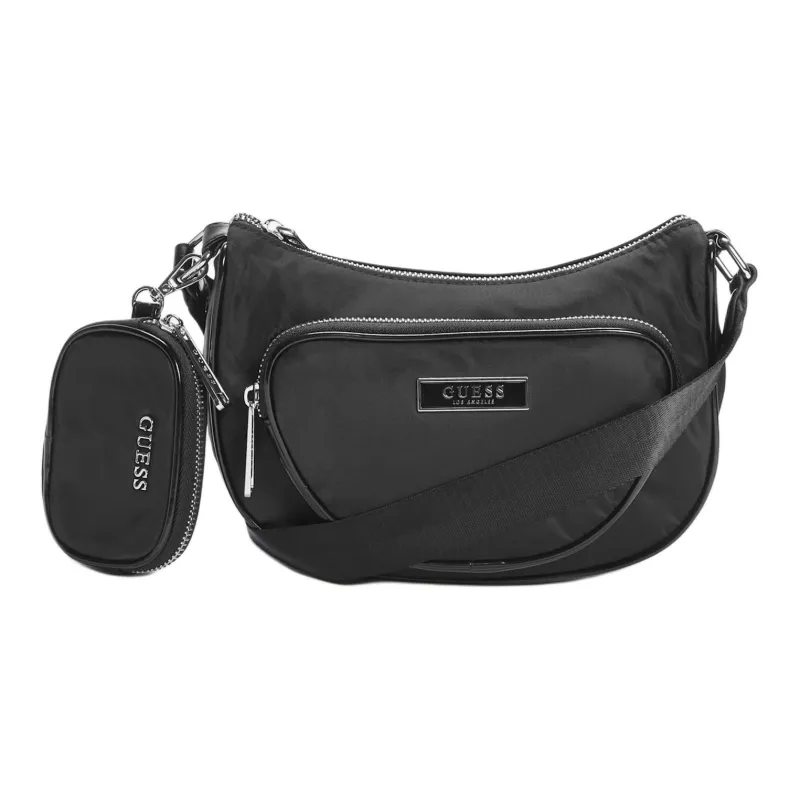 GUESS Nylon Shoulder Bag Crossbody Bag Women's Black-0