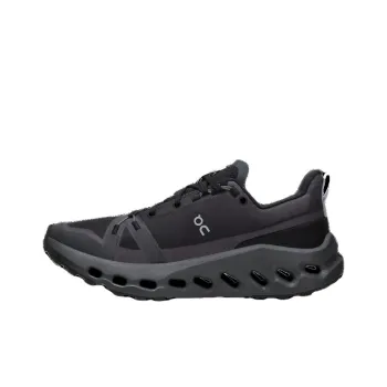 On Running Cloudsurfer Trail Waterproof Black Eclipse Women's