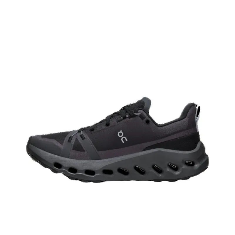 On Running Cloudsurfer Trail Waterproof Black Eclipse Women's-0
