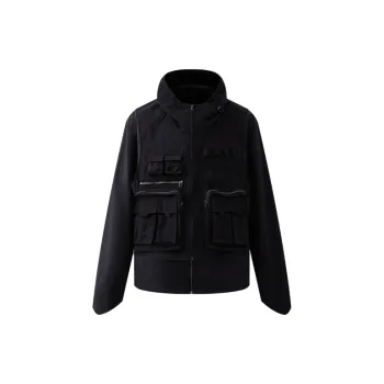 Organic Emotion Jackets Coats Unisex Black