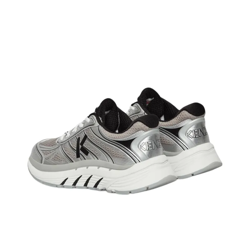 KENZO Pace Metallic Mesh Sneakers-3
