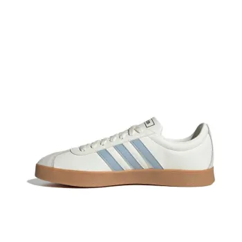 Adidas Neo Vl Court Classic Off White Wonder Blue Gold Metallic