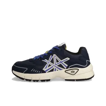 EMPORIO ARMANI Exchange Low Top Casual Shoes Men's Marine Blue