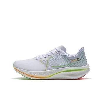 XTEP 260X 1.0 Wear Resistant Support Low Top Running Shoes Women's White Green Purple