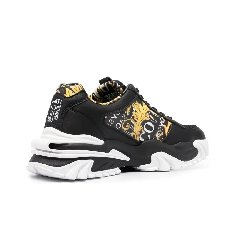 VERSACE Jeans Couture Fondo Logo-print Sneakers-2