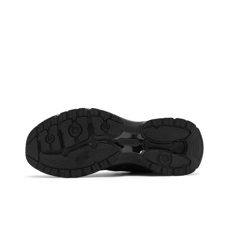 QIAODAN Kaiyuan 2.0 Abrasion Resistant Low Top Running Shoes Men's Black-4
