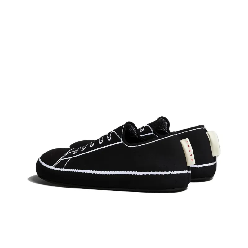 MARNI Low Top Skateboard Shoes Men's Black-2