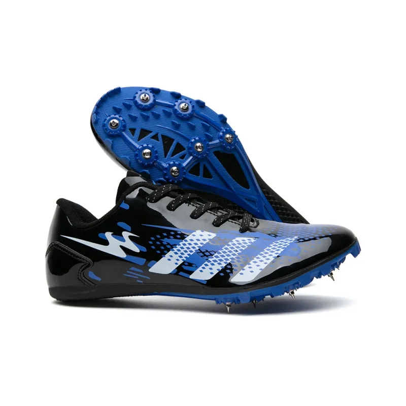 Binary Soccer Shoes Unisex Black Blue-3