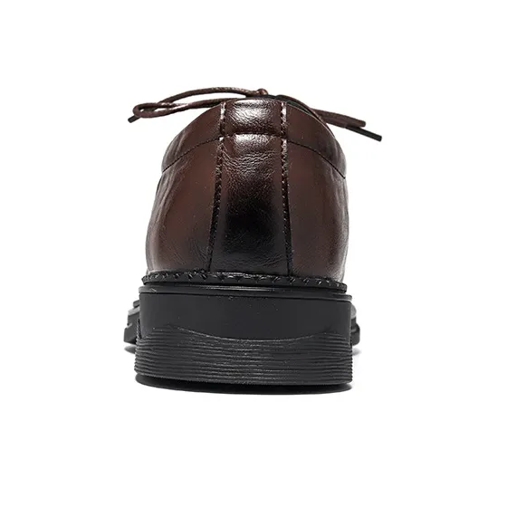 SHUPATE Dress Shoes Men Low Top Black/Brown-13