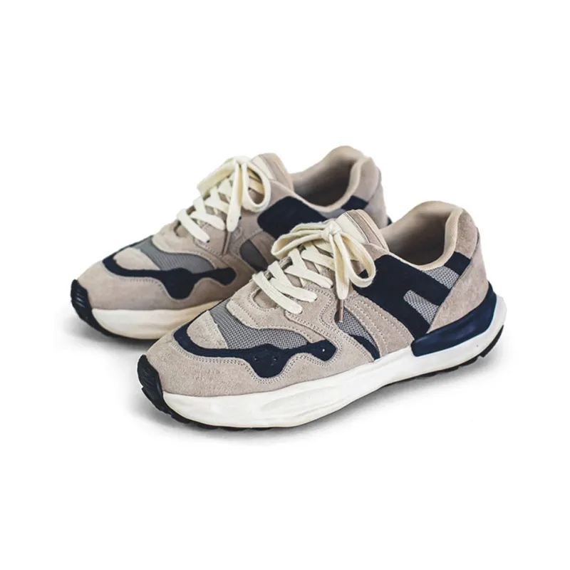 OUGLEMEN Gift Box Set Shock Absorbers With Abrasion Resistant And Slip Resistant Properties Low Top Casual Shoes Men's-3