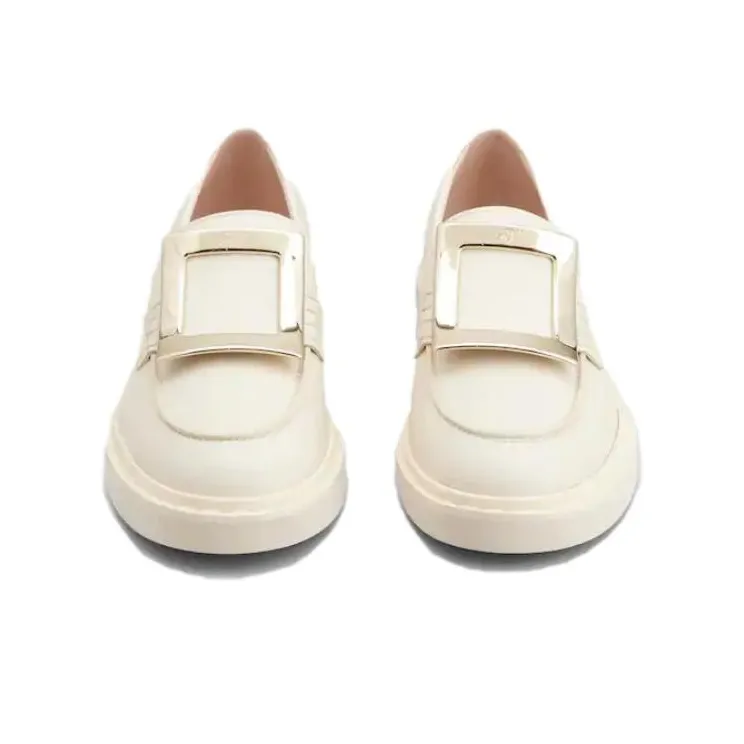 Roger Vivier Viv' Rangers Loafers Women's White-2