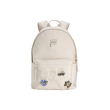 FILA FUSION Fabric Backpack Regular Unisex Lactose Color