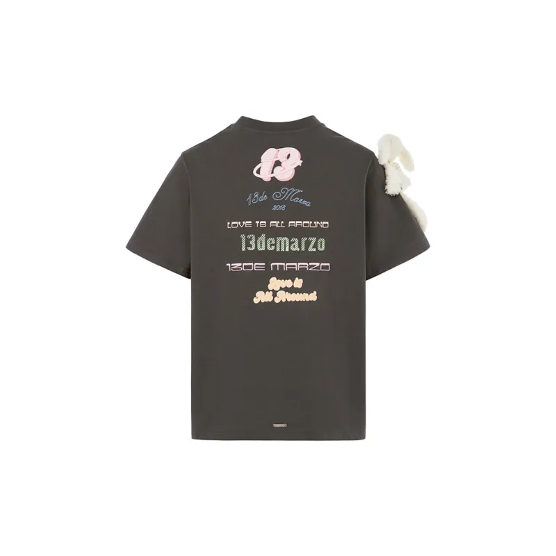 13 DEMARZO Short Sleeved T Shirts Unisex-6