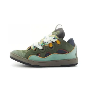 Lanvin Curb Sneakers Green