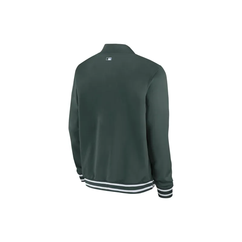 Nike Colorado Rockies Authentic Collecti Jackets Coats Men's Hunter Green-1