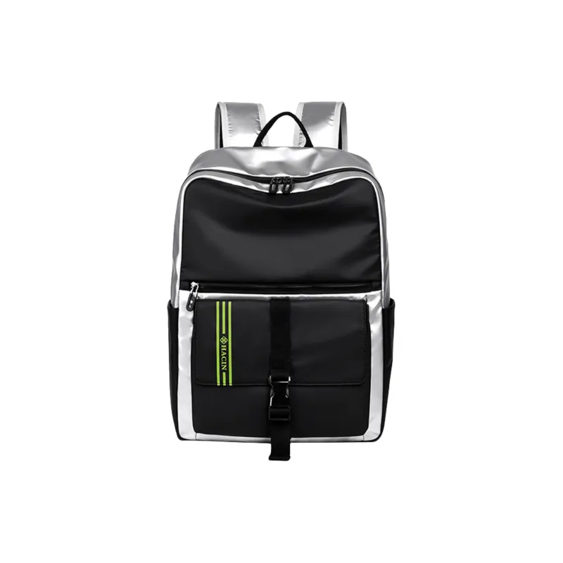HACIN Oxford Backpack Regular Men's Black/Silver-2