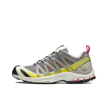SALOMON XA Pro 3D ADV Cushioned Anti Slip Wear Resistant And Water Resistant Low Top Outdoor Shoes Unisex Shark Gray