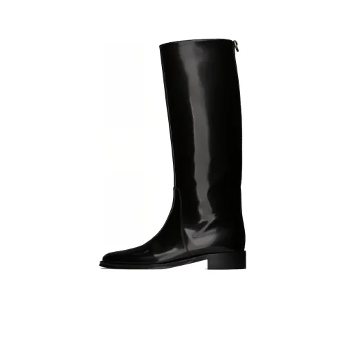 SAINT LAURENT Hunt 25mm Leather Boots