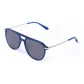 Blue Silver Frame with Gray Lens