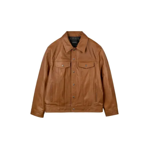 COACH Men Leather Jacket