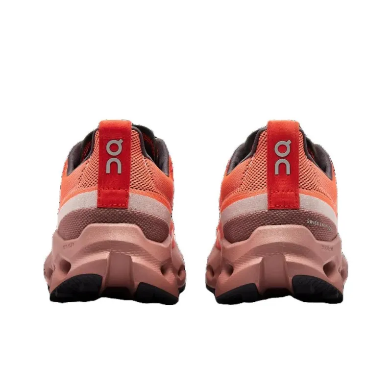 On Running Cloudsurfer Trail Flame Dustrose Women's-4