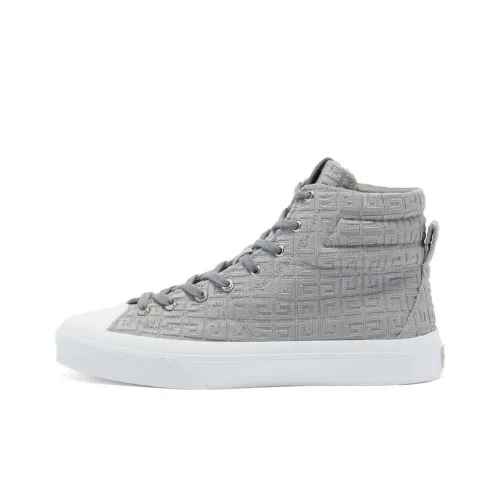 Givenchy 4G High Top Skateboard new Men's Gray