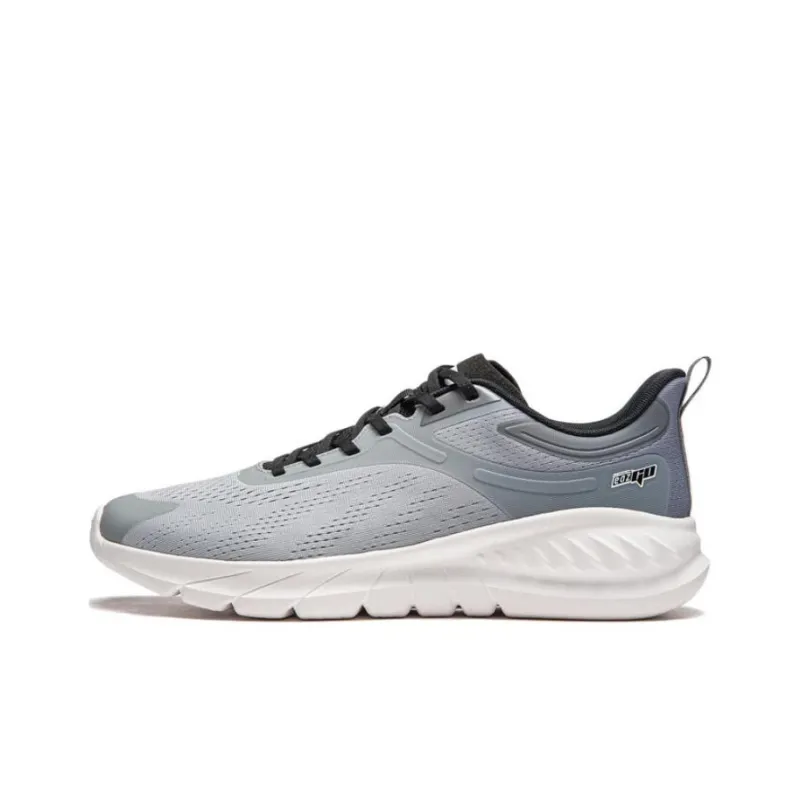 LiNing Eazgo Flex V2 Low Top Running Shoes Men's Gray White-0