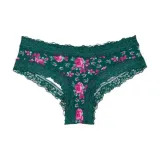 1 Piece (Green Floral Print)