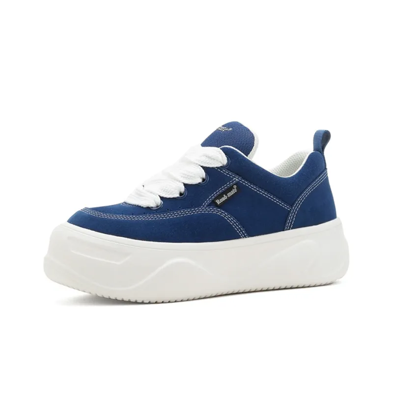 Road Mate Slip Resistant Cushioning Low Top Skateboard Shoes Women's Blue-1