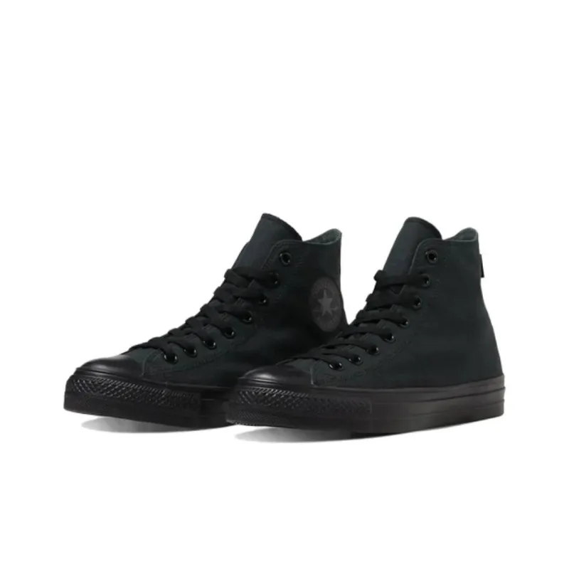 Converse All Star Gore Tex Hi Anti Slip Wear Resistant High Top Canvas Shoes Unisex Black Japan Version-3