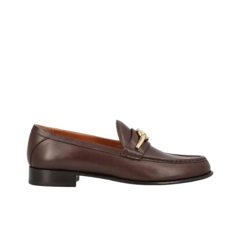 Valentino VLogo Plaque Slip-On Loafers Women's-1