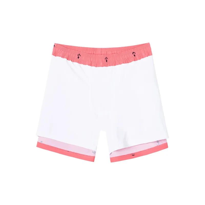 SURFCUZ Beach Shorts Men's Watermelon Red-3