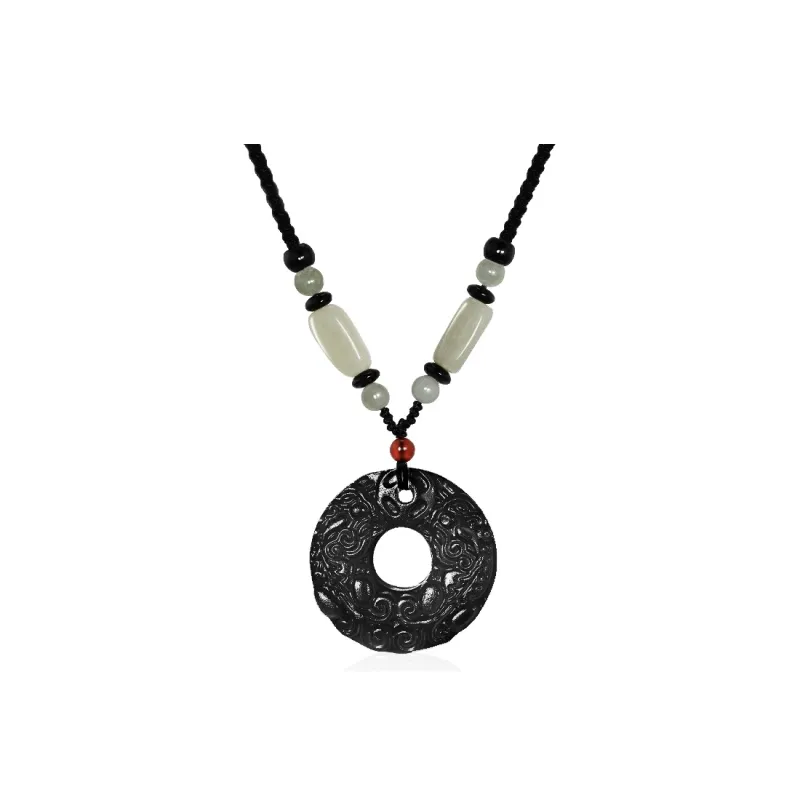TIG Natural Chalcedony Necklaces Unisex-2
